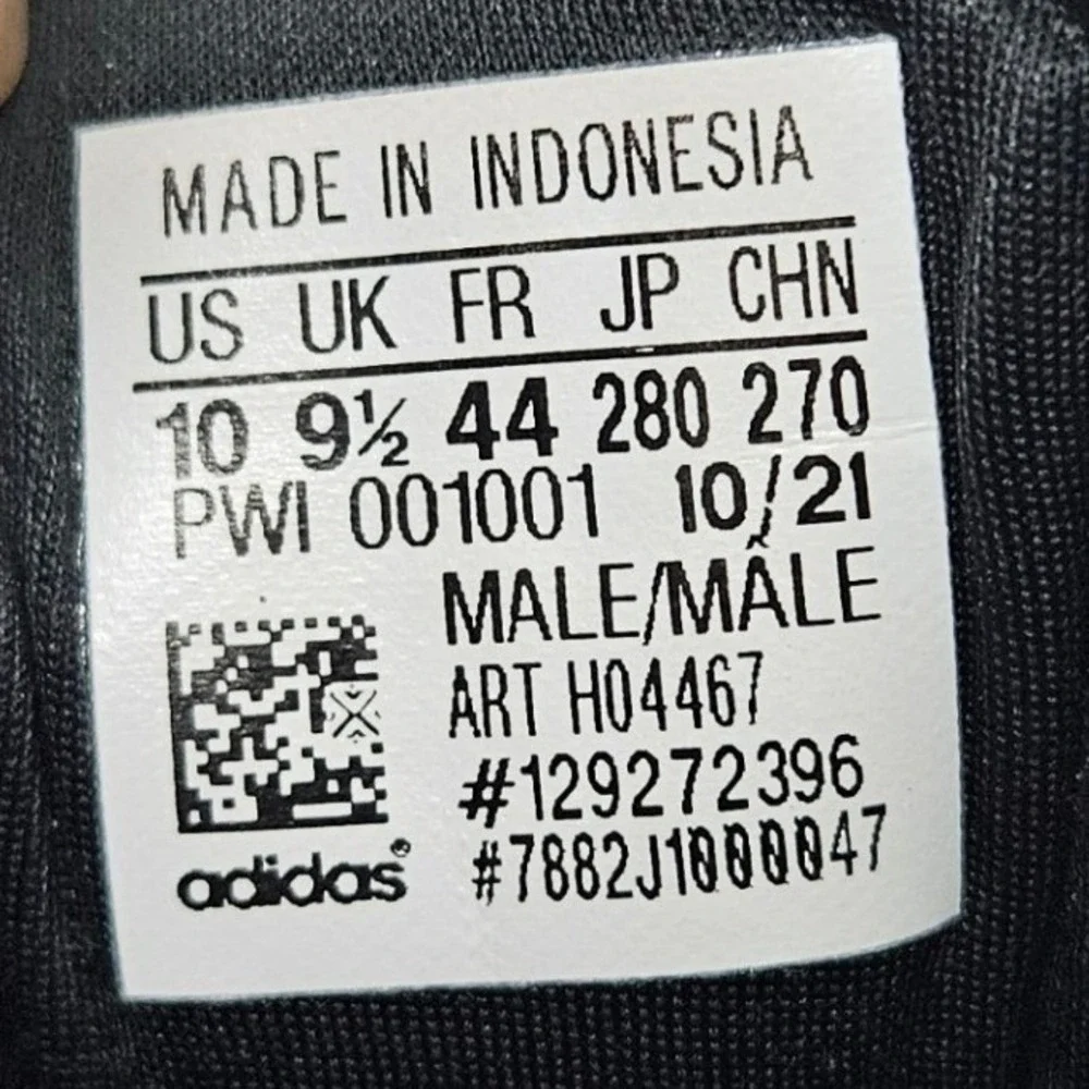 Adidas‎ Men's Supernova + Running Shoes H04467 Black Sz 10